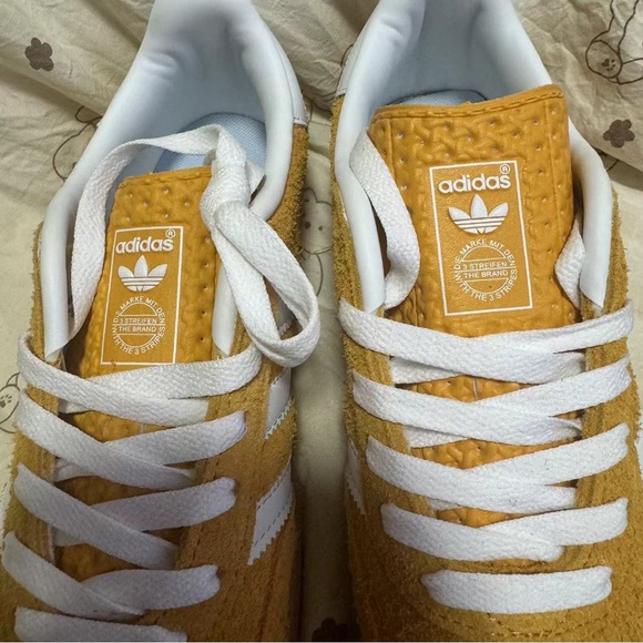 Adidas Mustard Suede Sneakers - Picture 5 of 6